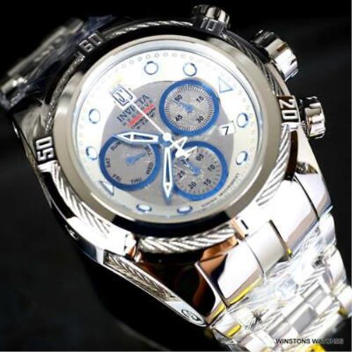 Invicta watch  - Face: Gray, Dial: Gray, Band: Silver