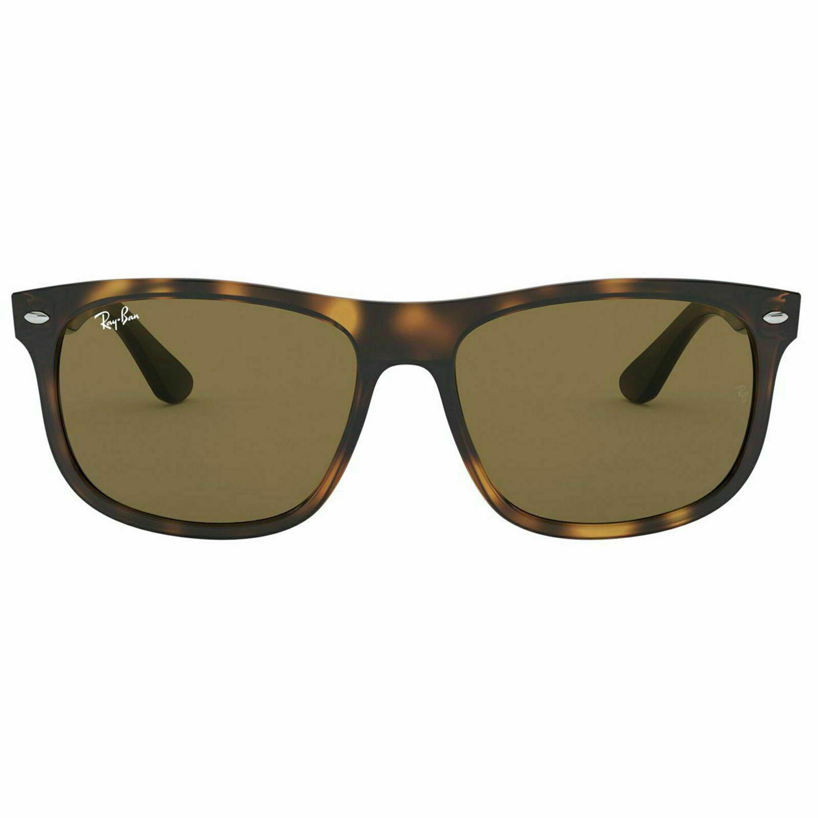 Ray-ban Ray Ban Men Sunglasses RB4226 710/73 Shiny Havana / Dark Brown ...