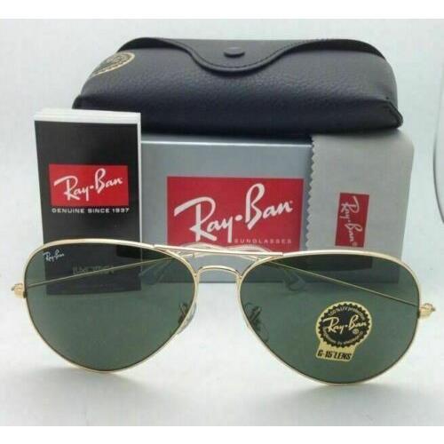 Ray-Ban sunglasses  - Arista Gold Frame, Crystal Green Lens 9