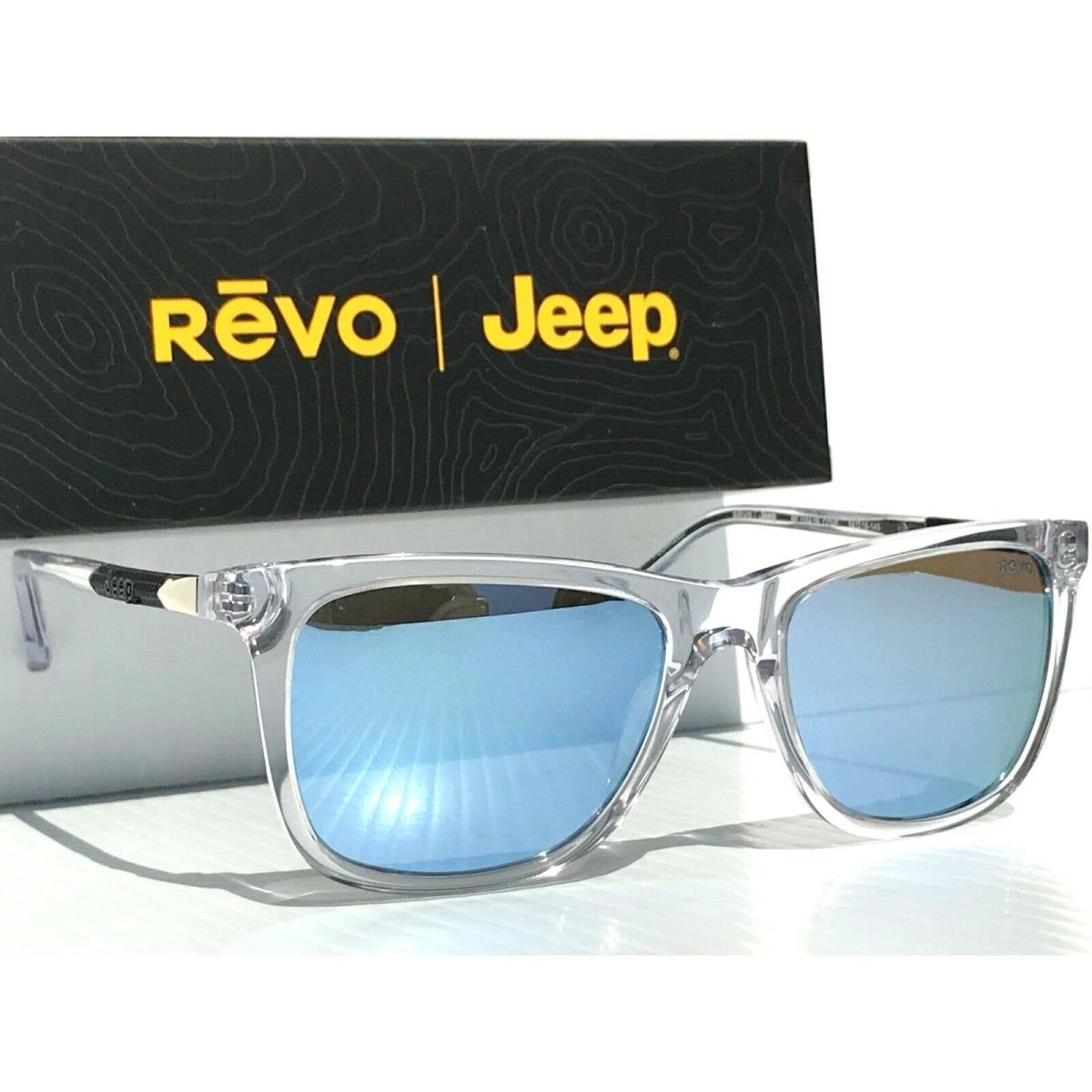 Revo sunglasses JEEP COVE - Clear Frame, Blue Lens