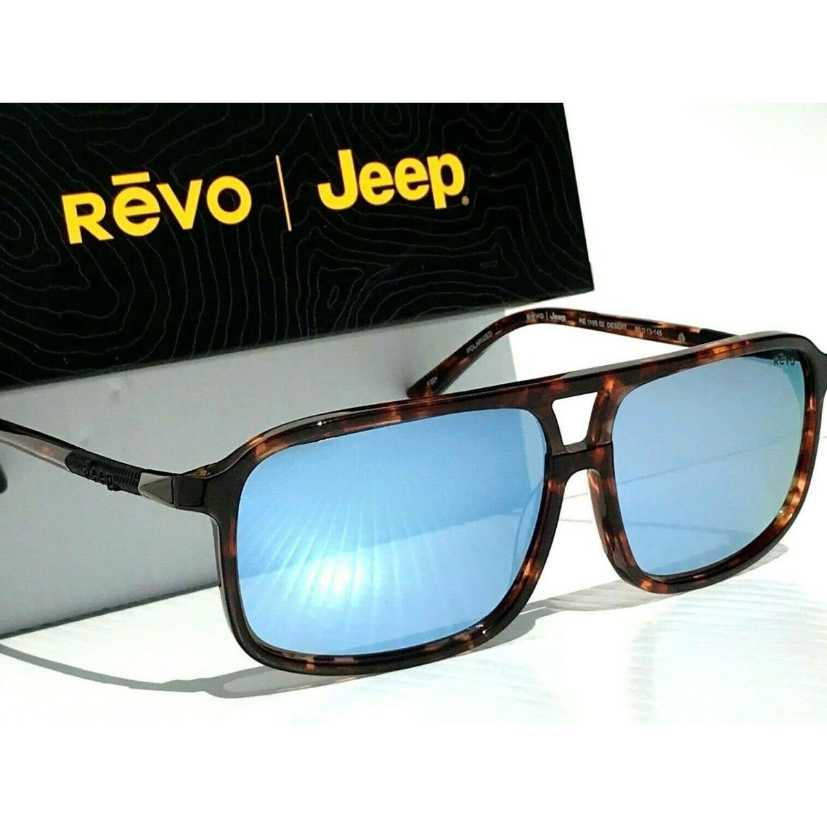 Revo sunglasses JEEP Desert - Brown Frame, Blue Lens