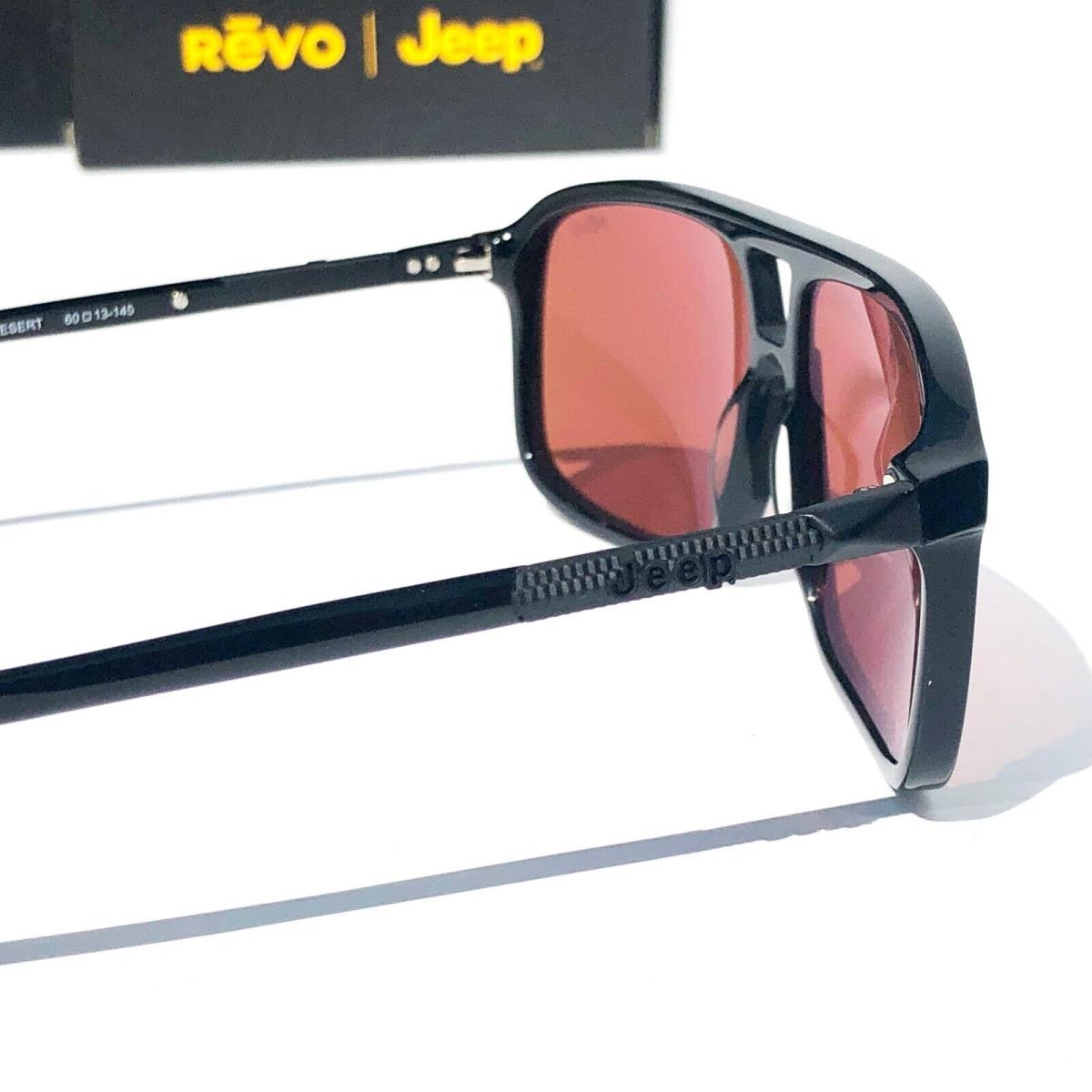 Revo sunglasses JEEP Desert - Black Frame, Rose Lens