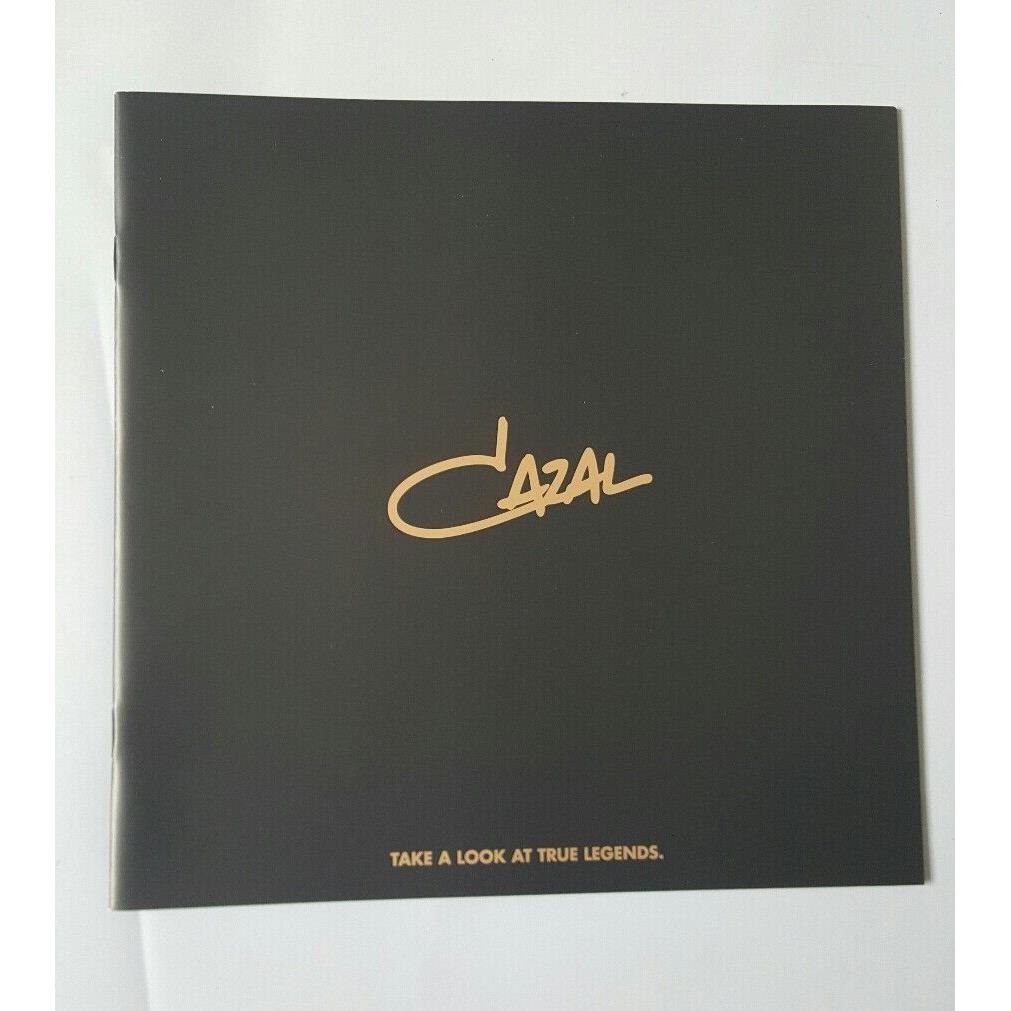 Cazal Take A Look AT True Legends Sunglasses Catalog SZ 8.2 X 8.2 16 Pages