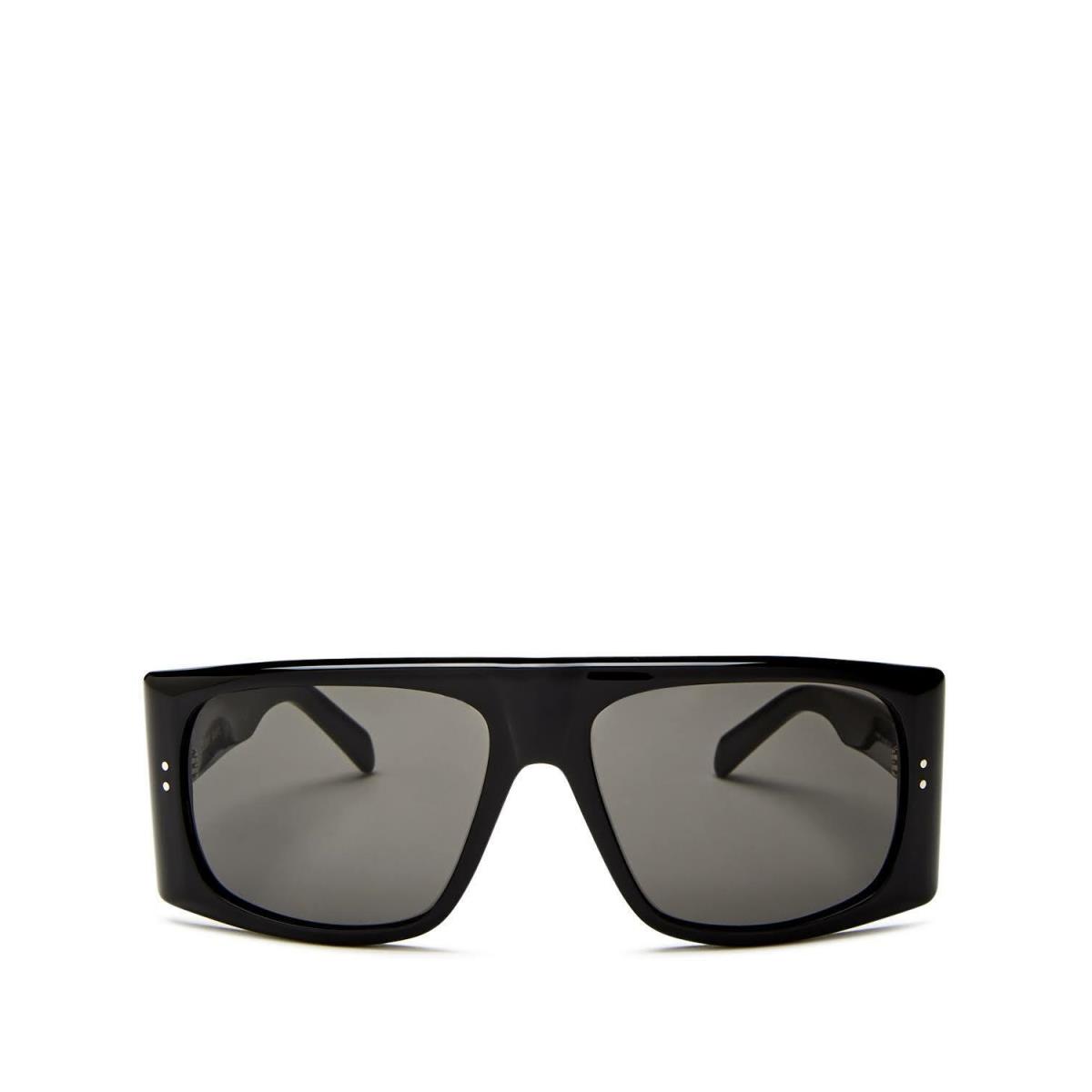 Celine CL40089I 01A Shiny Black Unisex Sunglasses / Smoke Lense