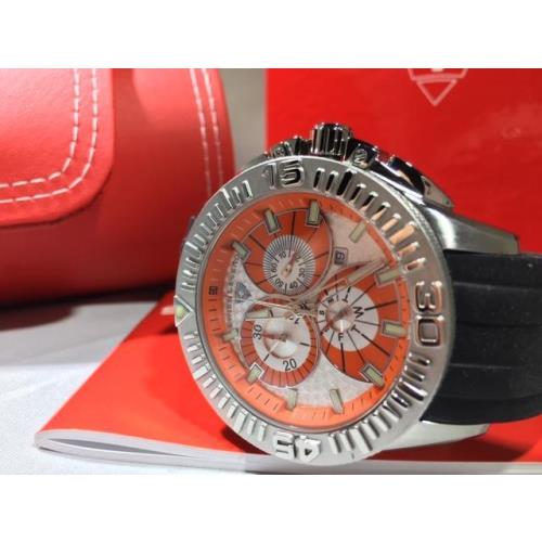 Swiss Legend Evolution SL-10064 06 Orange/white Dial Wristwatch For Men