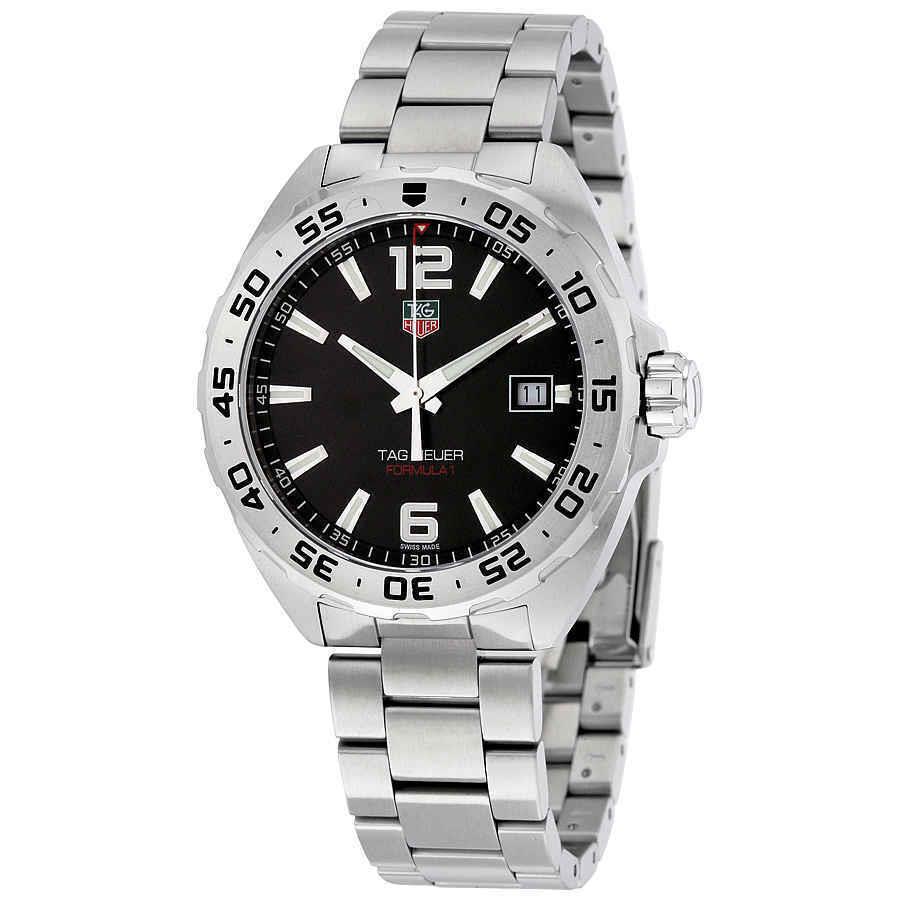 Tag Heuer Formula 1 Black Dial Men`s Watch WAZ1112.BA0875