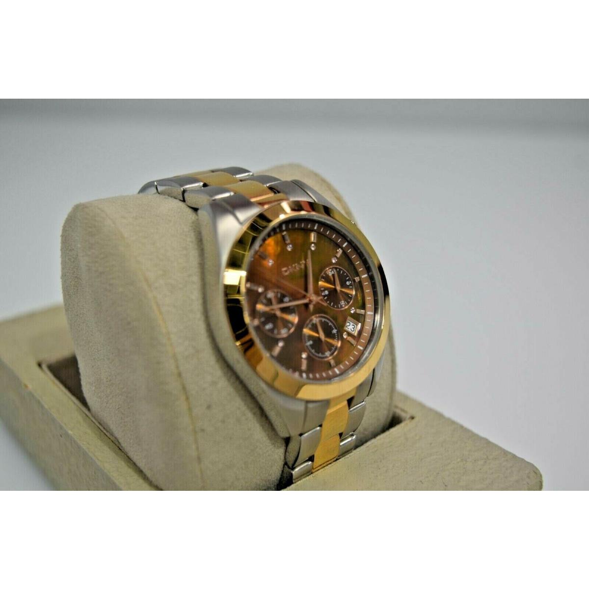 Dkny Rose Gold SS Chronograph NY8515 Watch