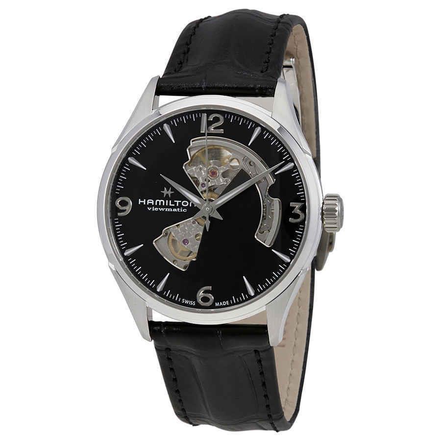 Hamilton Jazzmaster Automatic Open Heart Black Dial Men`s Watch H32705731