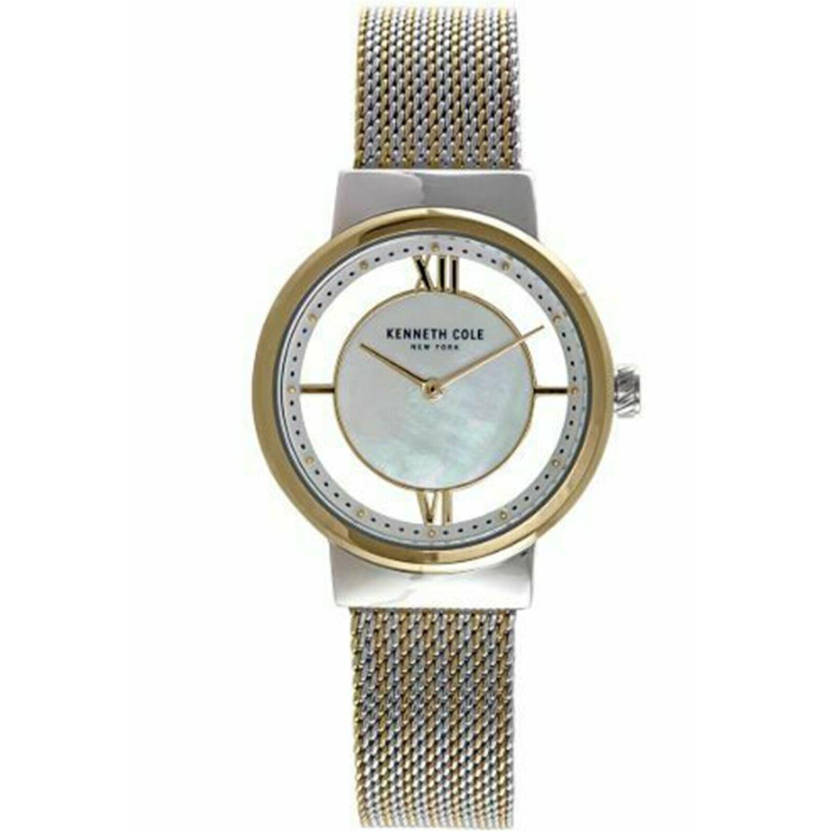 Kenneth Cole KC50231010 Ladies Dress Stainless Case Bracelet Two-tone 30m