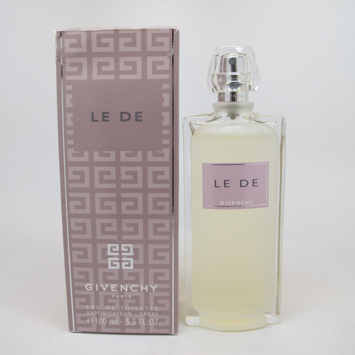 Le De by Givenchy 3.4 oz Eau de Toilette Spray Version