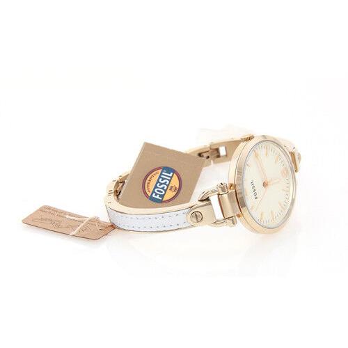 Fossil watch  - Gold , White