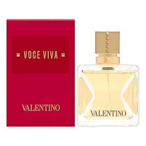 Valentino Voce Viva Eau De Parfum Spray For Women Floral 3.4 Fl Oz