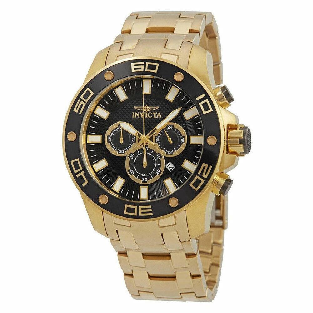 Invicta Pro Diver Chronograph Black Dial Men`s Watch 26076