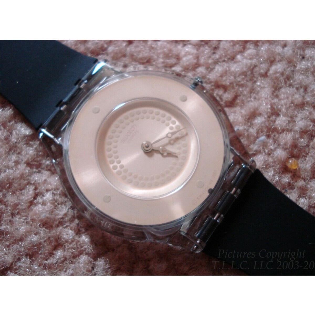 New/htf Elegant Swatch SPK164C Swatch Skin Watch +bonus+warranty