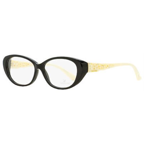 Swarovski Day Eyeglasses SK5083 01B Black/ivory 54mm SW5083