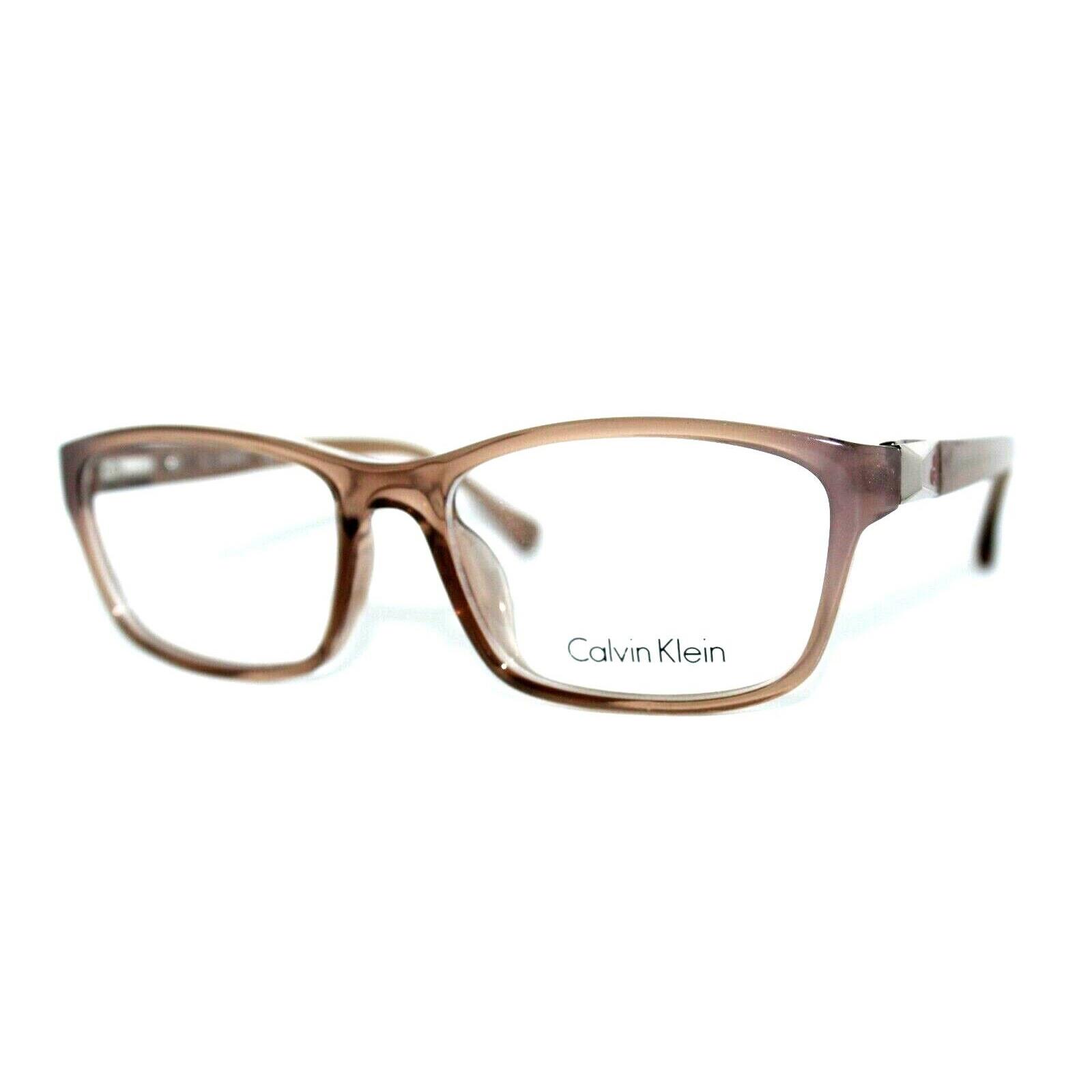 Calvin Klein CK 5861 208 Clear Brown Eyeglasses Frames 53MM RX