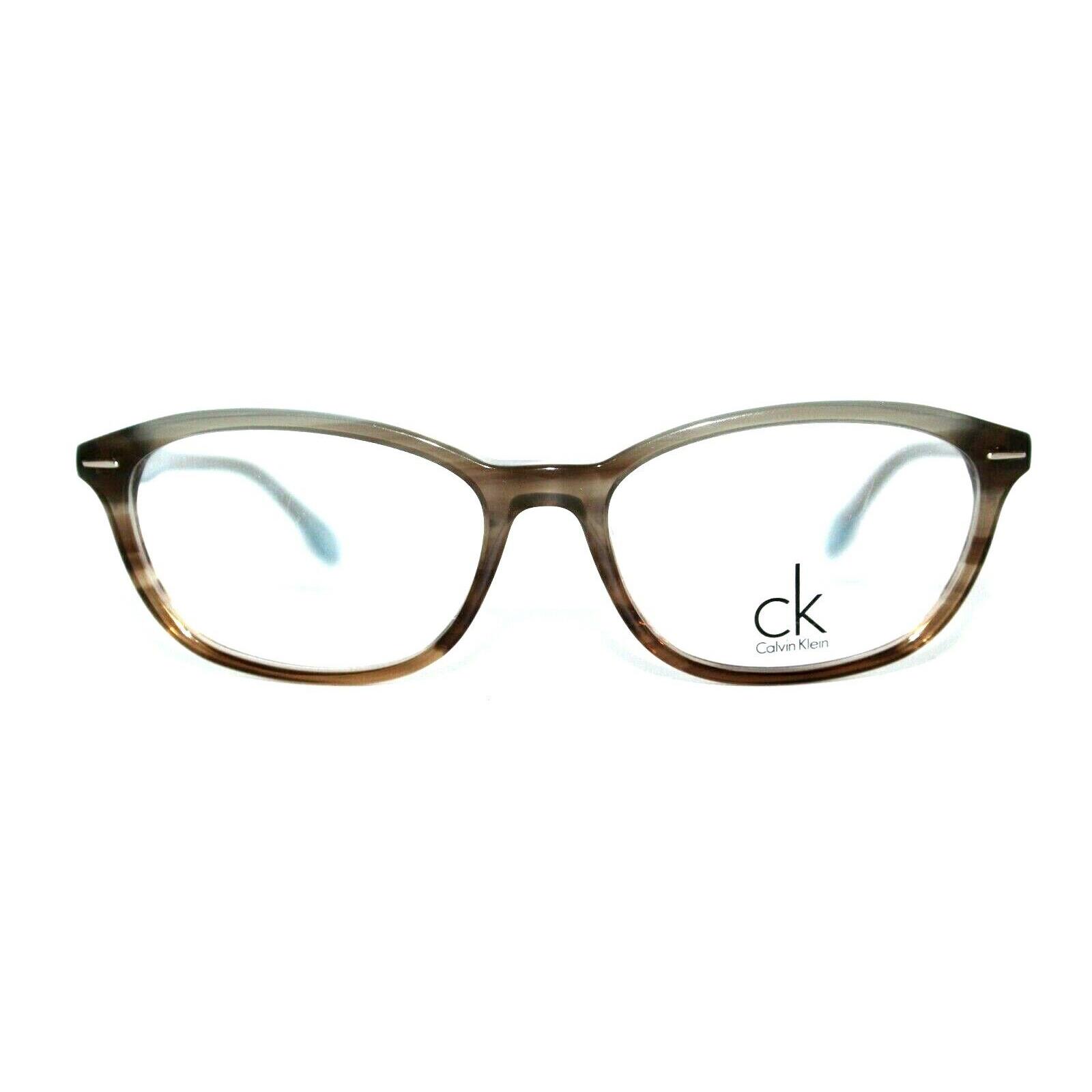 Calvin Klein CK5791 416 Brown Blue Eyeglasses Women`s Frames 51MM
