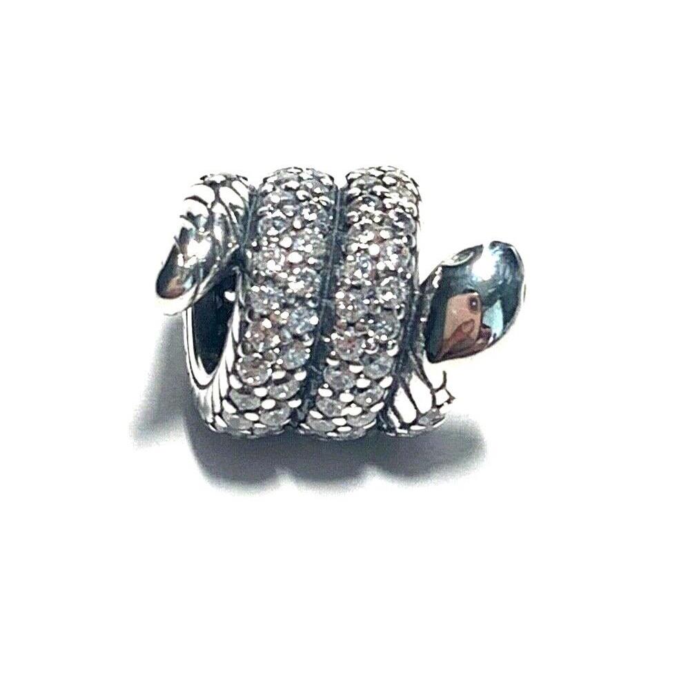 Pandora Sparkling Wrapped Snake Charm