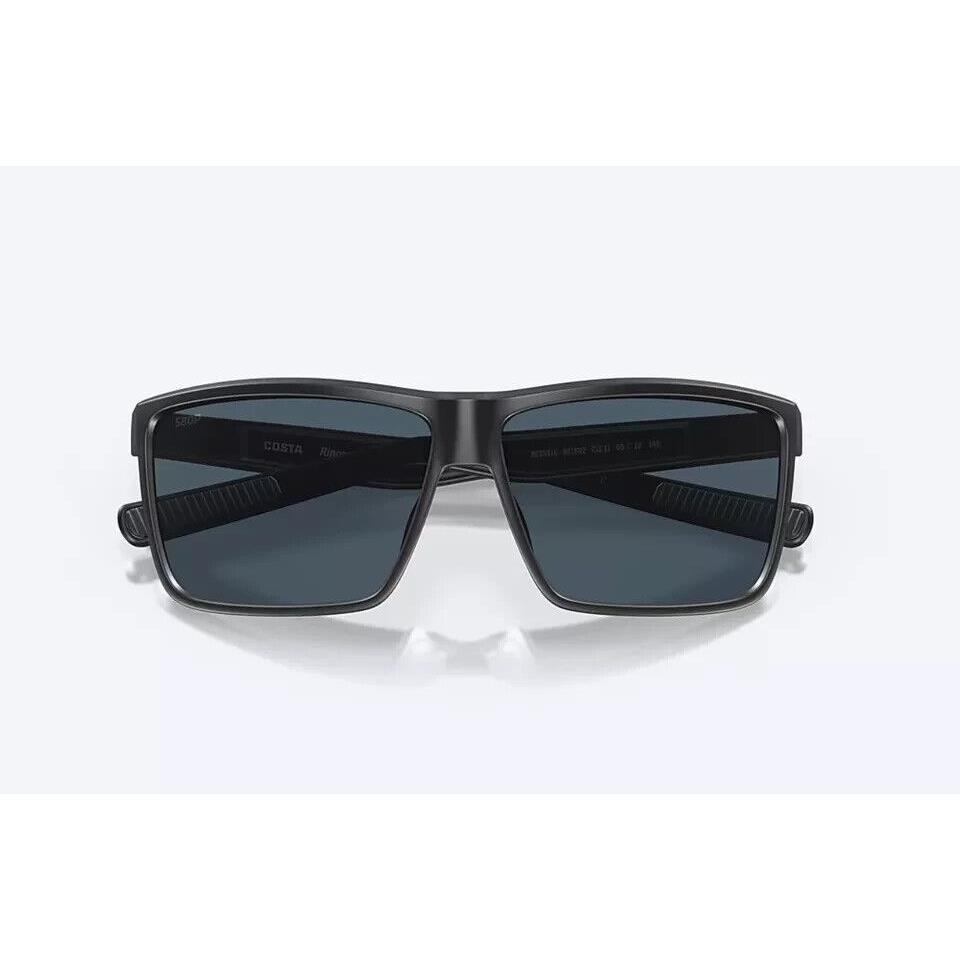 Costa Del Mar Rinconcito Matte Black Polarized Gray 580p Lens Sunglass