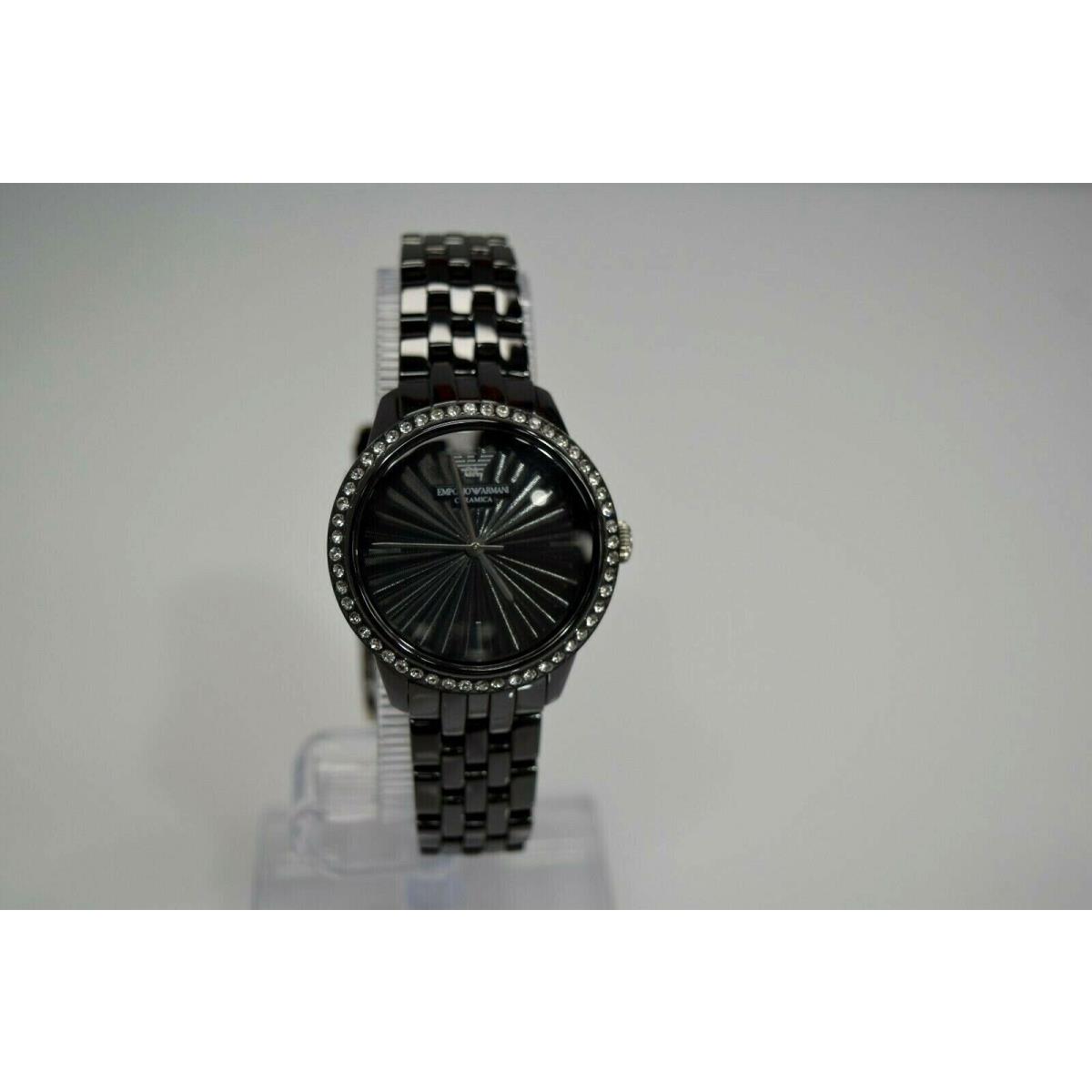 Emporio Armani Women Black Ceramic White Crystals AR1478 Watch - Emporio  Armani watch - 048508170856 | Fash Brands