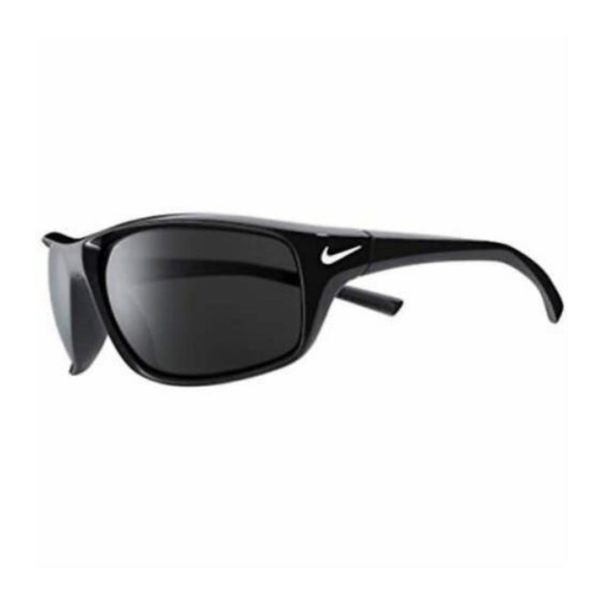 Nike Sunglasses EV1134 001 65 Adrenaline Shiny Black/grey Wrap Made in Italy