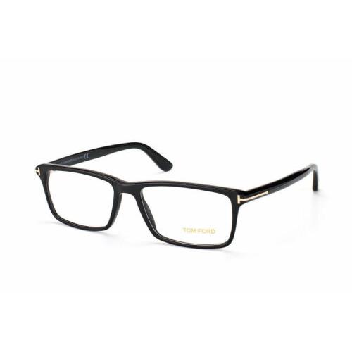 Tom Ford FT5408 001 Black Rectangular Unisex Eye Wear