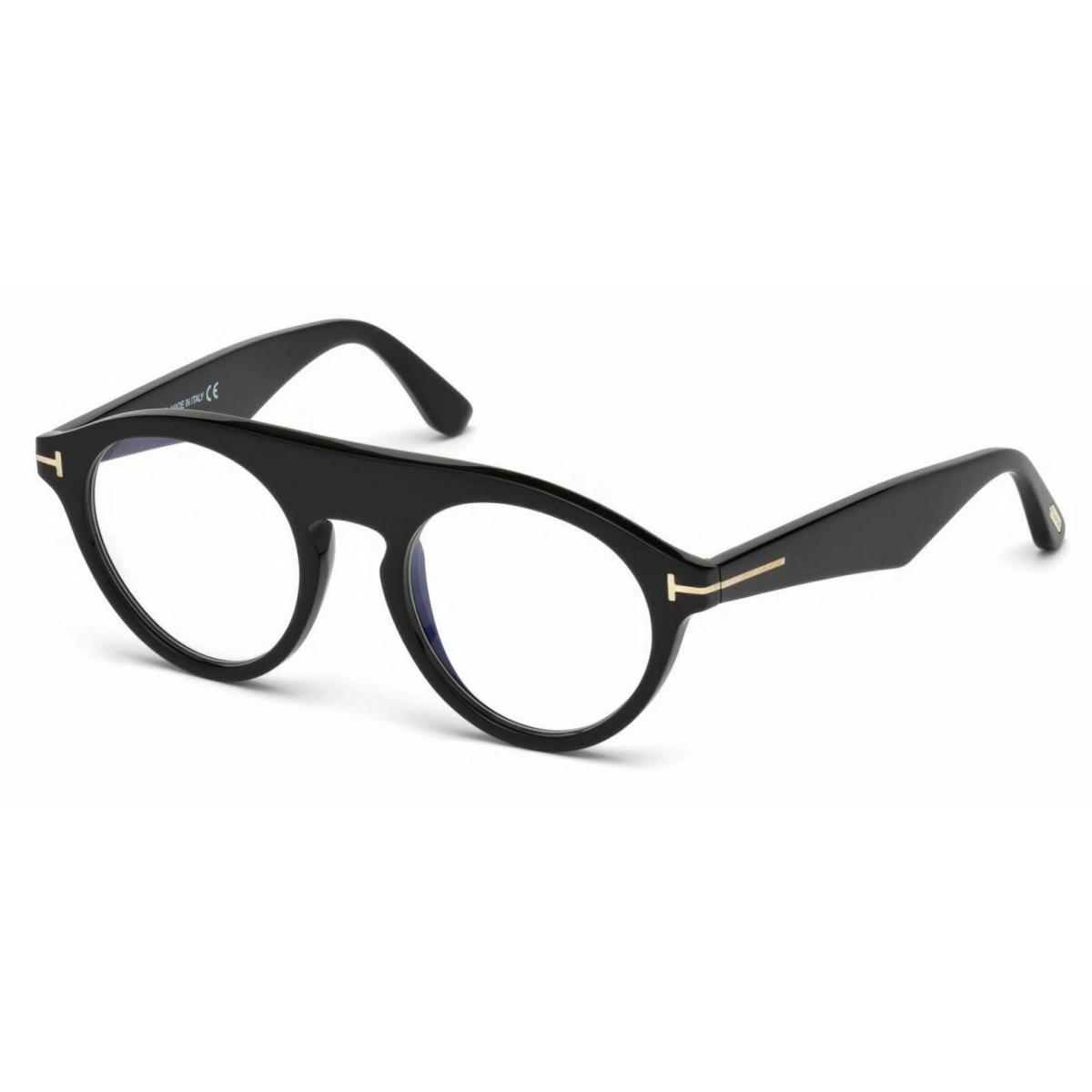Tom Ford FT0633 Christopher-02 001 Shiny Black Eyeglasses