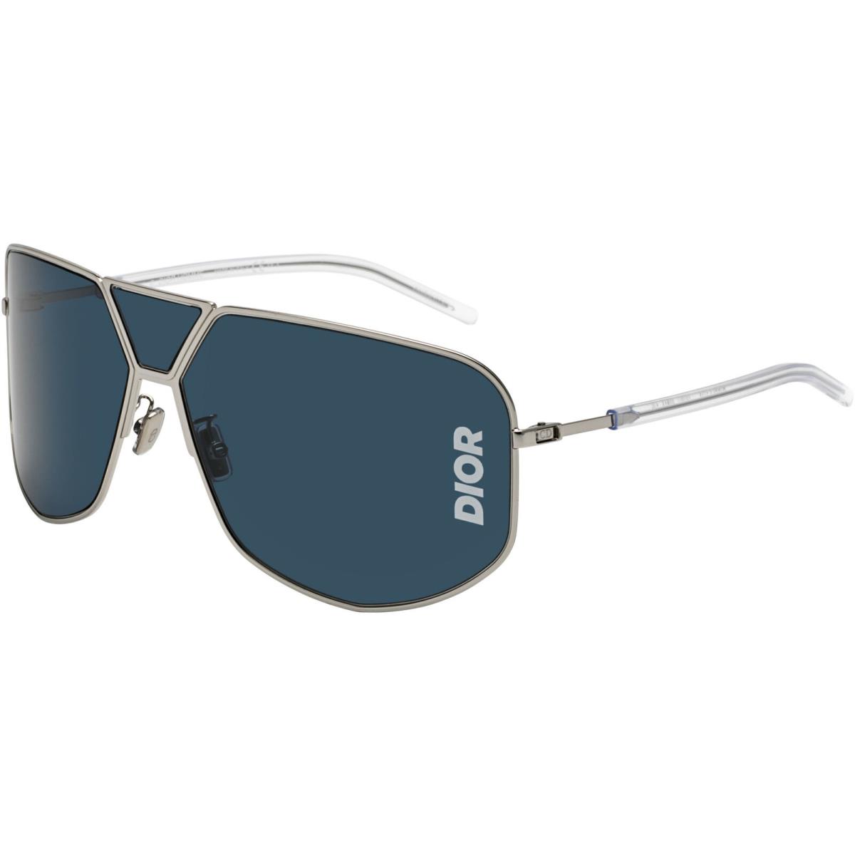 Dior Sunglasses Diorultra 010-KU 68mm Palladium / Blue Lens