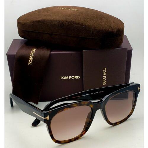 Tom Ford sunglasses RHETT - Brown , TORTOISE / HAVANA Frame, Brown Gradient Lens 10