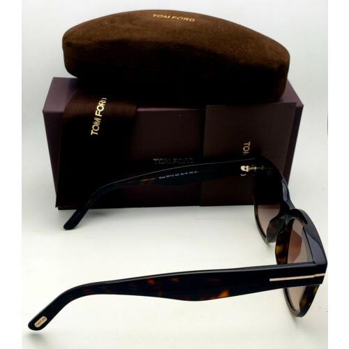 Tom Ford sunglasses RHETT - Brown , TORTOISE / HAVANA Frame, Brown Gradient Lens 1