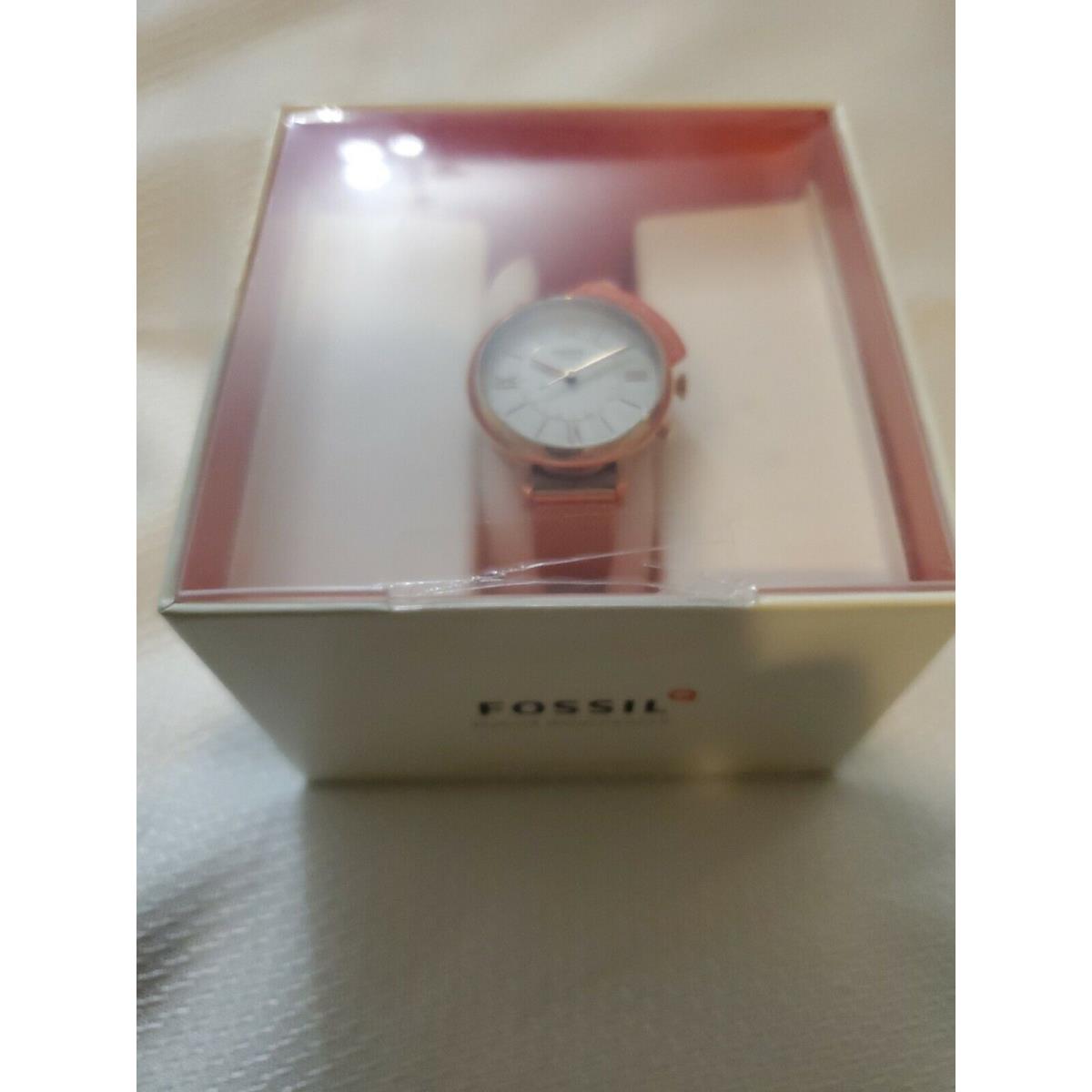 Fossil Women`s Jacqueline Stainless Steel Hybrid Smartwatch with Activity E7