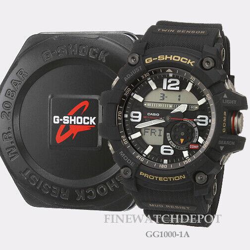 Casio G-shock Men`s Master Of G Mudmaster Series GG1000-1A - 