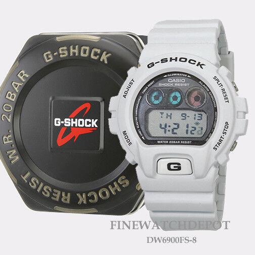 Casio G-shock Men`s Grey Resin Digital Watch DW6900FS-8