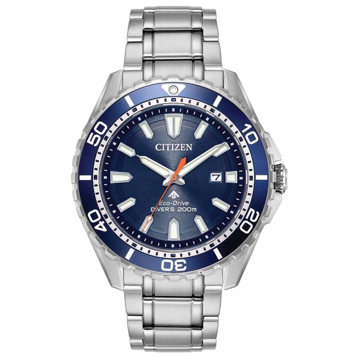 Citizen Promaster Diver Men`s Eco Drive Watch BN0191-80L - Dial: Blue