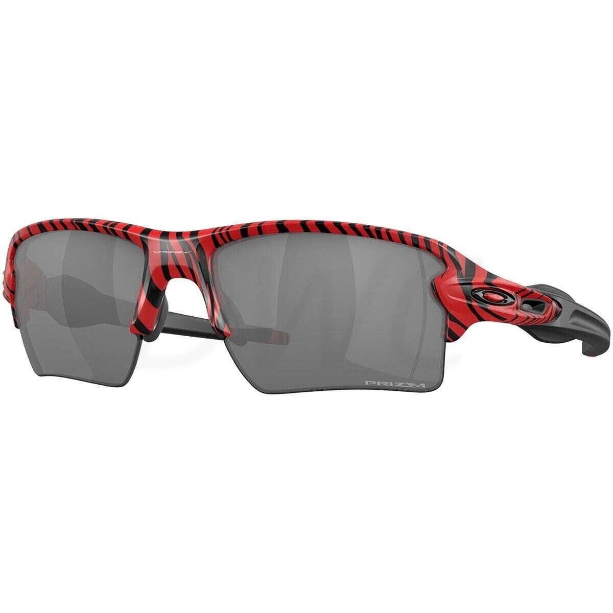 Oakley Sunglasses OO9188-H2 Flak 2.0 XL Red Tiger w Prizm Black OO9188-H2 59mm