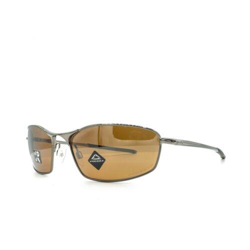 OO4141-05 Mens Oakley Whisker Polarized Sunglasses - Frame: Brown, Lens: Brown