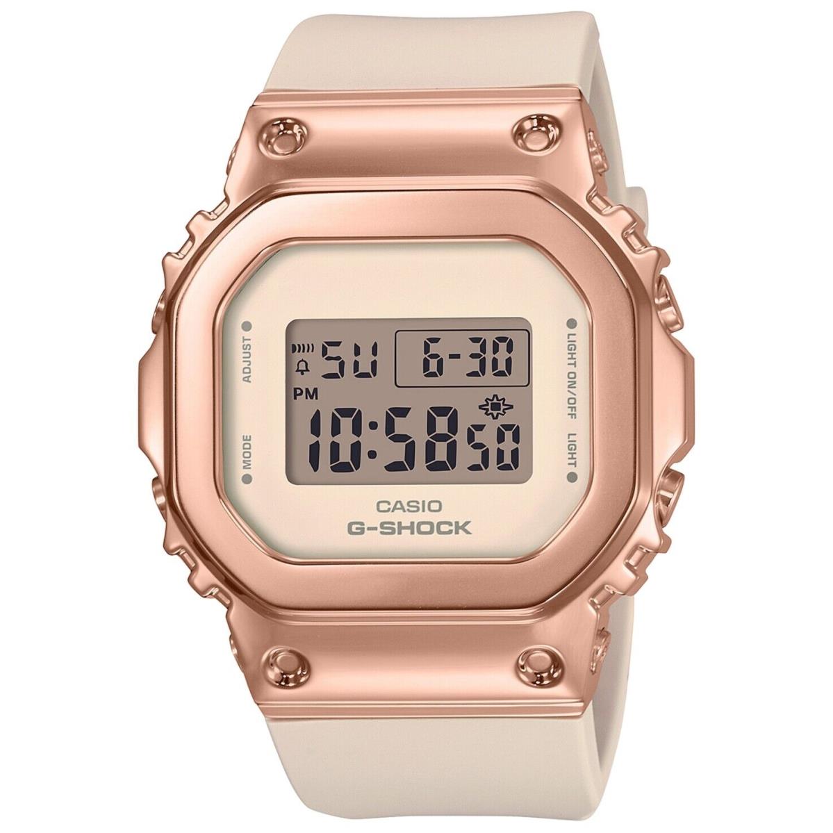 G-shock Women`s Digital Blush Resin Strap Watch 38mm GM-S5600PG-4CR