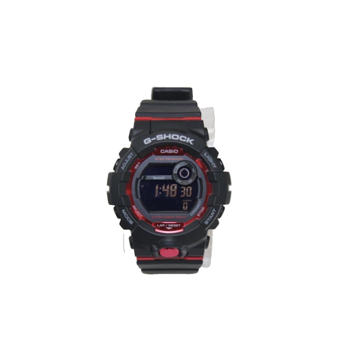 Casio Men`s Watch G-squad Digital Black Dial Resin Strap Bluetooth GBD800-1