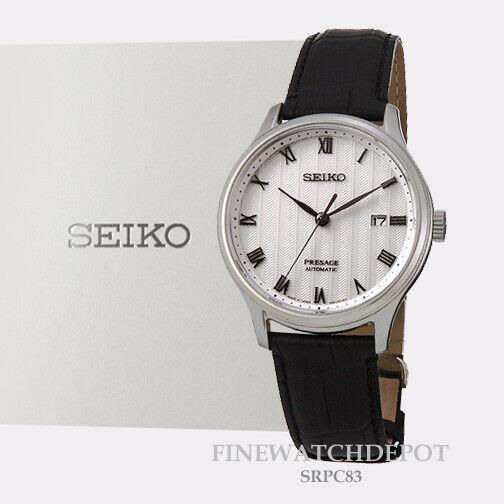 Mens Seiko Presage Automatic with Manual Winding Capacity Watch SRPC83