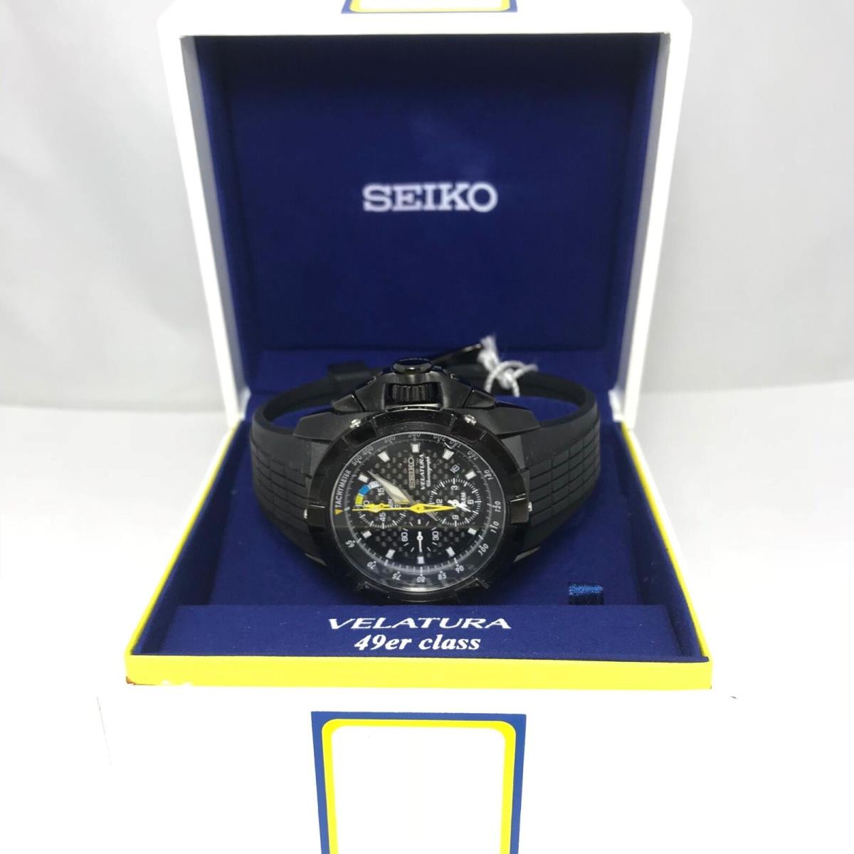 Seiko Men`s SNAE17 Quartz Stainless Steel and Rubber Dress Watch Collectors Item