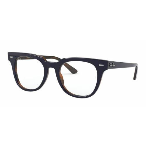 Ray Ban Eyeglasses RB5377F 5910 Blue on Havana Frames Rx-able 52MM ST