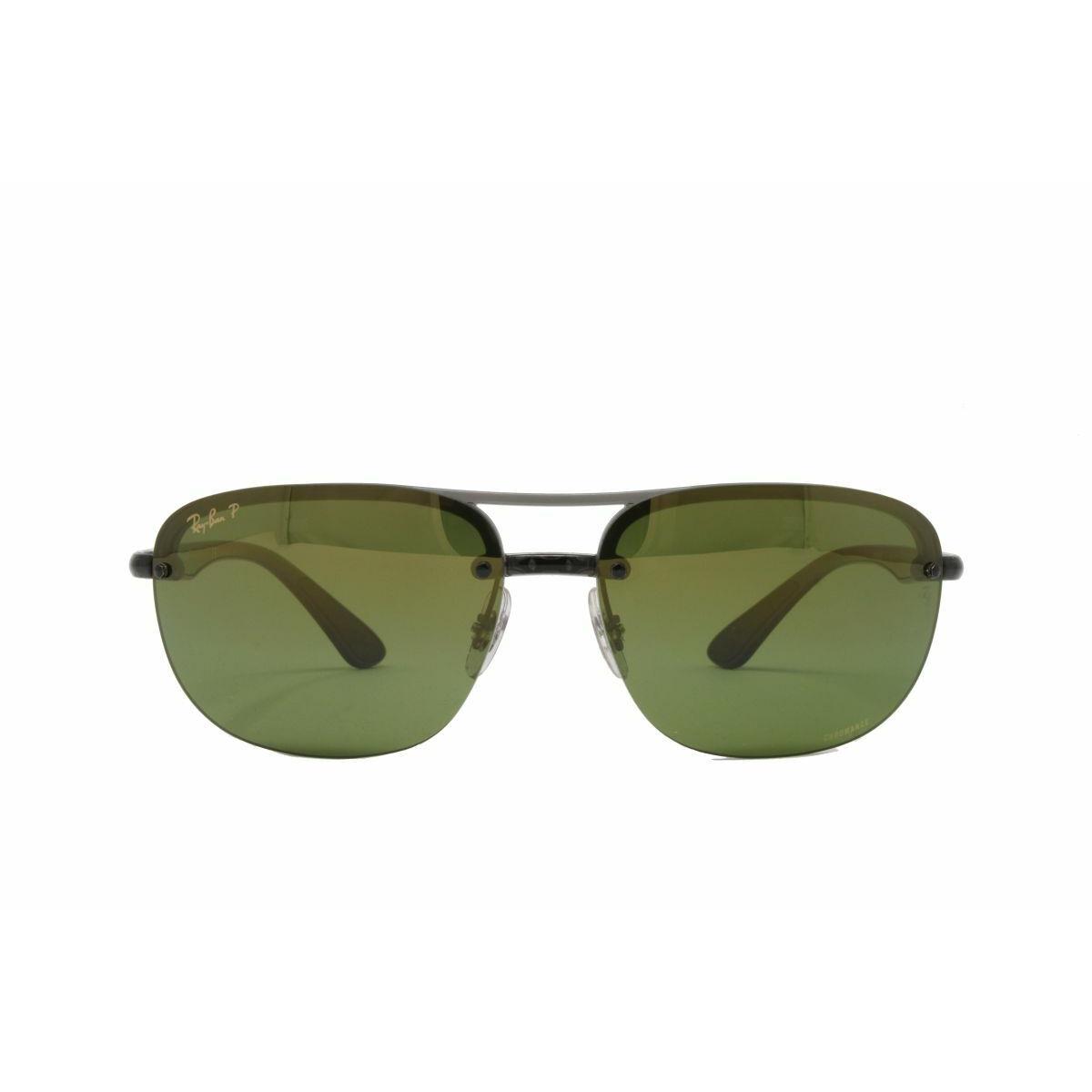 Ray Ban Sunglasses Chromance RB4275CH 8766O W/polarized Lens - Frame: Gray, Lens: Green
