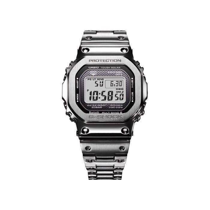 Casio GMW-B5000D-1 Radio Solar Watch - Silver