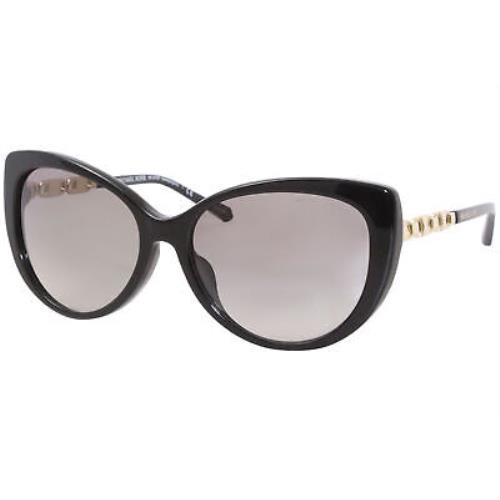 Michael Kors Galapagos MK2092 300511 Sunglasses Black-gold/grey Gradient Lenses
