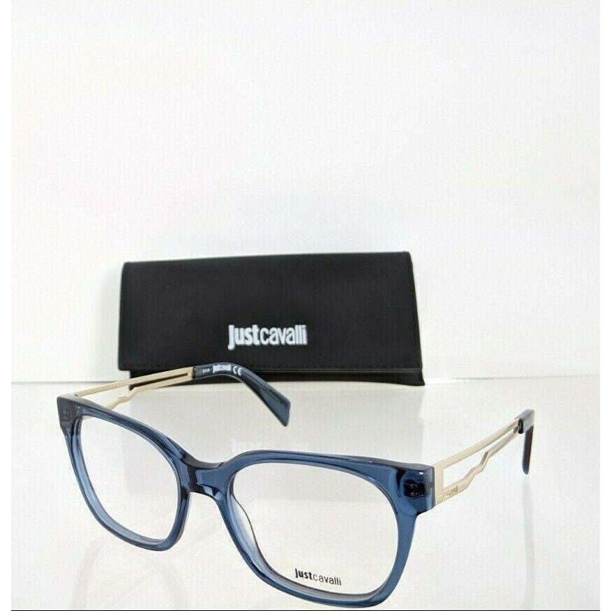 Just Cavalli Eyeglasses JC 0801 090 Blue Frame JC801