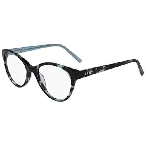 Dkny DK5007 320 Teal Tortoise Eyeglasses 51mm with Dkny Case