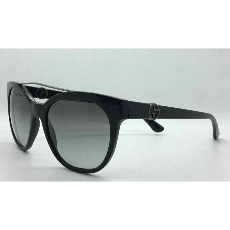 Giorgio Armani AR8050 5017/11 55MM Sunglasses Black Frames Made Italy