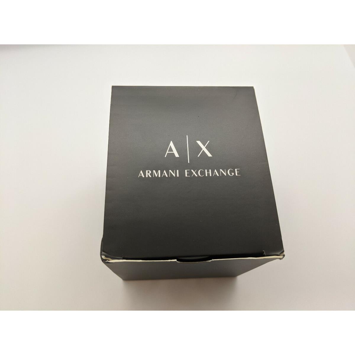 Armani Exchange watch Maddox - Black Dial, Black Band, Black Bezel 1