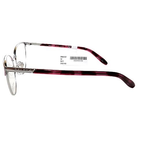 Ralph Lauren eyeglasses  - Red , Red Frame, Burgundy Manufacturer 4