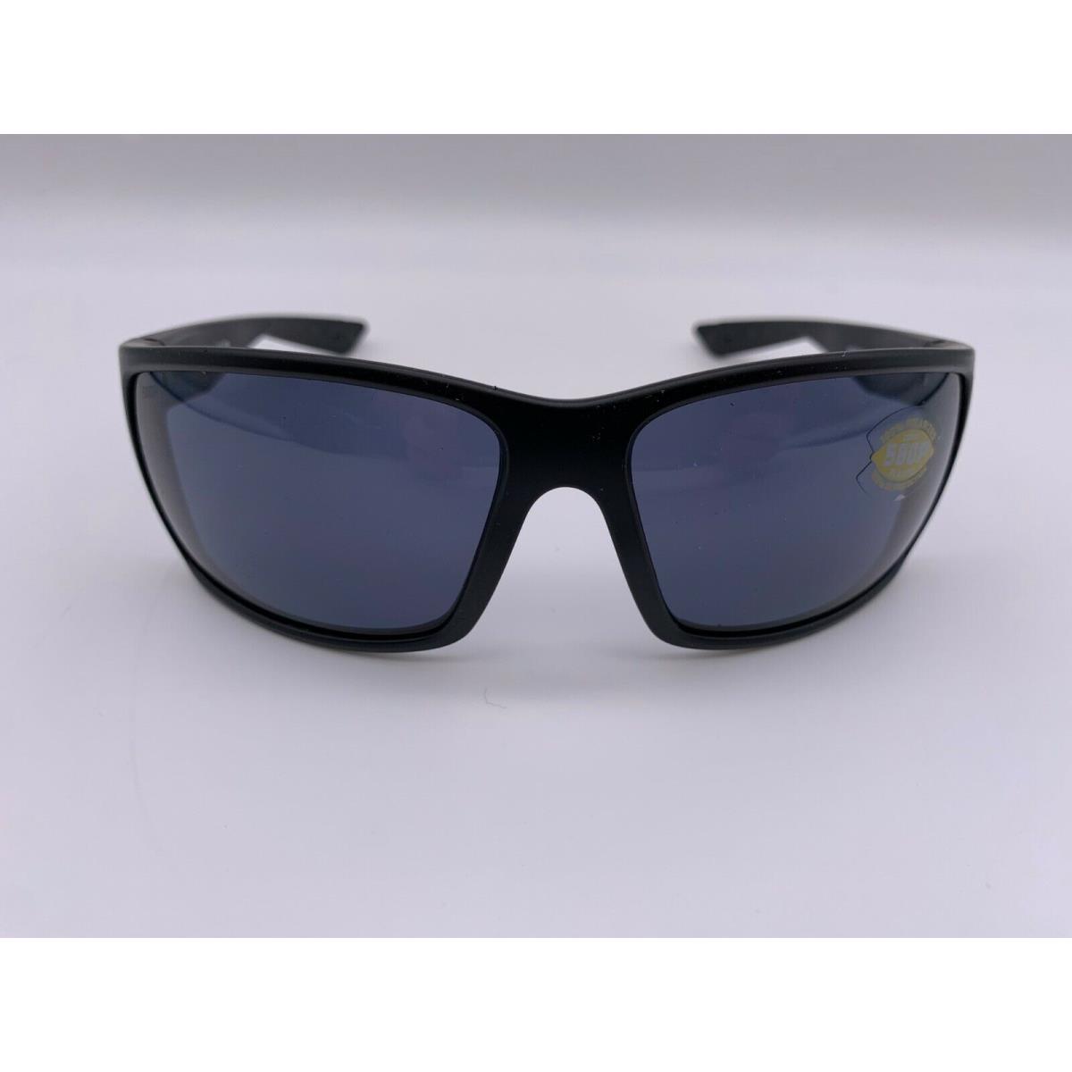 Costa Del Mar Reefton Polarized Sunglasses Blackout / Gray 580P